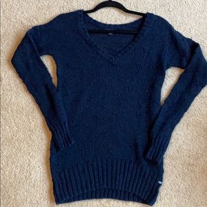 American Eagle Outfitters Navy V Neck Sweater Sz S